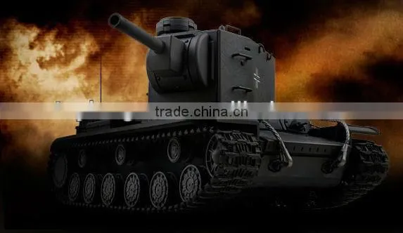 Pz.754(r) German Captured Grey Airsoft BB VS RC 1/24 Battle Tank