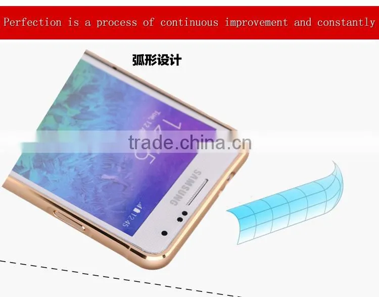 2016 popular Case for samsung galaxy S6 edge aluminum bumper case for Samsung metal cell phone case