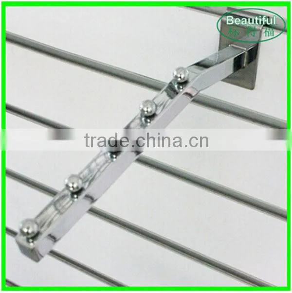 Clothes store accessories display rod with balls