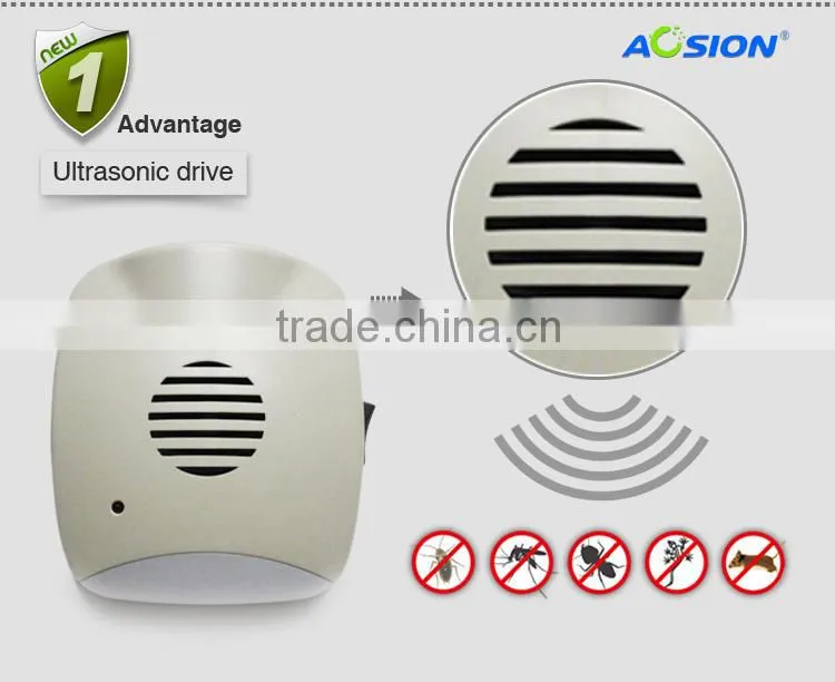 Aosion supply safety Mini Plug-in Electronic Ultrasonic mice rat mouse repeller