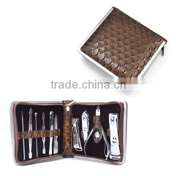 High Quality 10 in 1 unisex manicure set for promotion