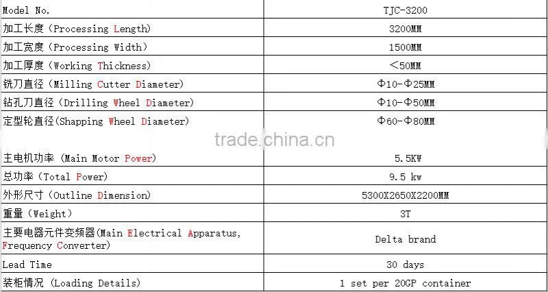 2016 New Kitchen Countertop Processing Machine, CNC Milling Machine