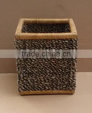 Natural home waste basket