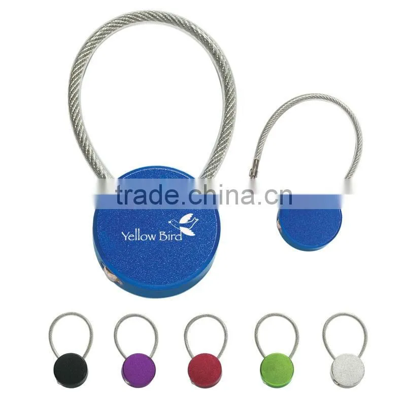 Circular Metal Key Tags