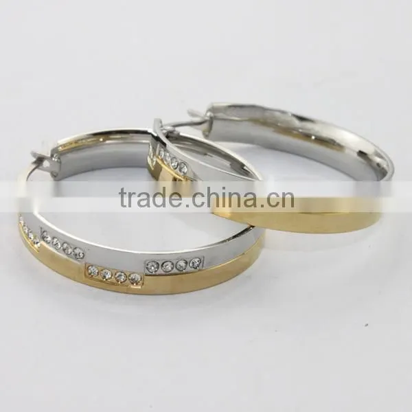 alibaba china supplier,2014 new product dubai gold jewelry, hoop earring for women