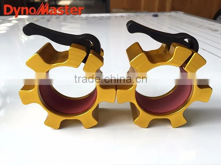 Dynomaster Olympic OSO Barbell Collars /Olympic Weight Collars/Training Barbell Collars