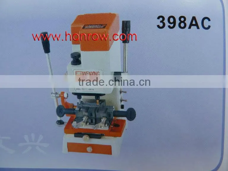 High Quality Model 398AC WenXing key cutting machine with vertical cutter,key milling machine