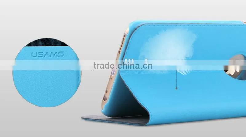 USAMS Slip flip smart covers cases for iphone6