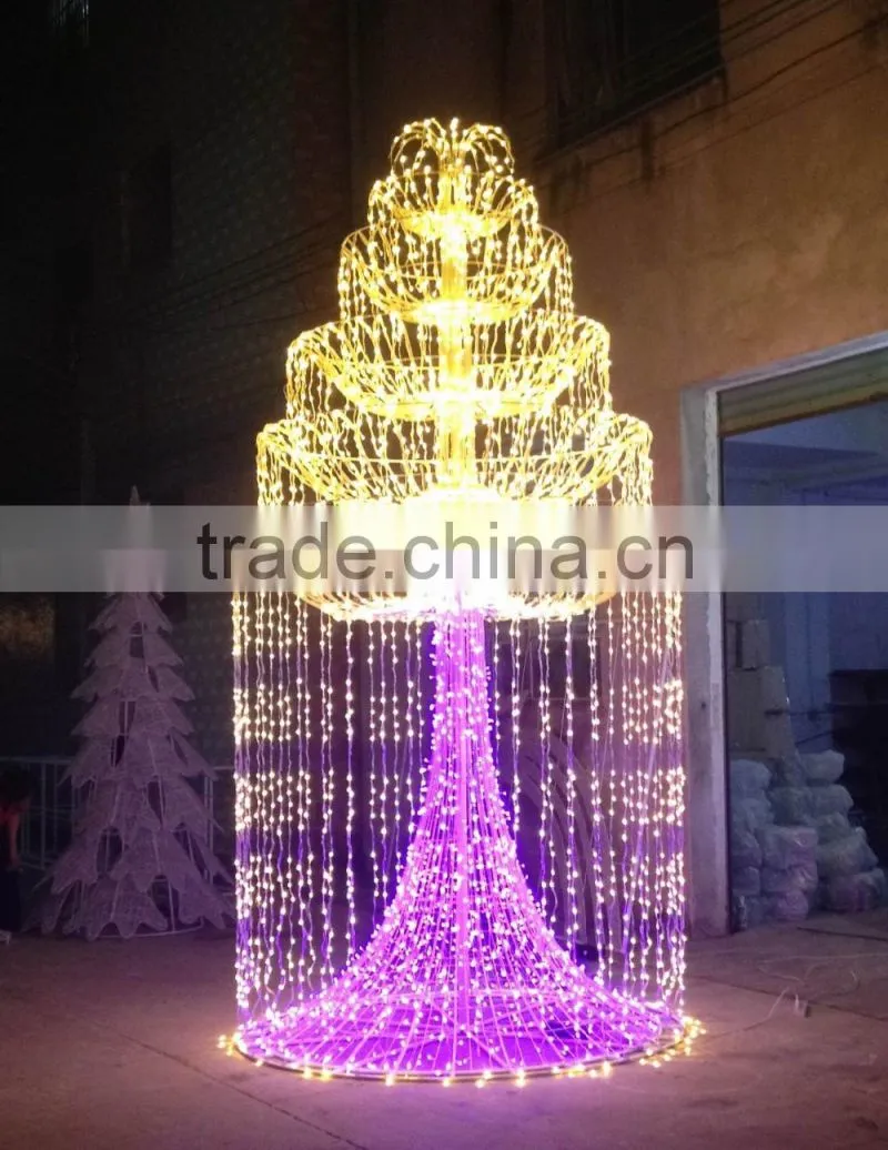 New Year/christmas Waterproof Outdoor Christmas Street Light Decoration