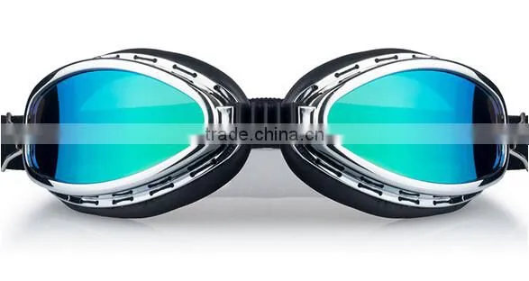 Harley goggle with helmet compatible frame
