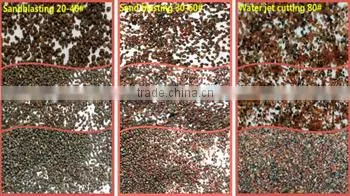 Sand blasting/cutting garnet abrasive/media/grit 20-40 mesh/10-20 mesh/30-60 mesh