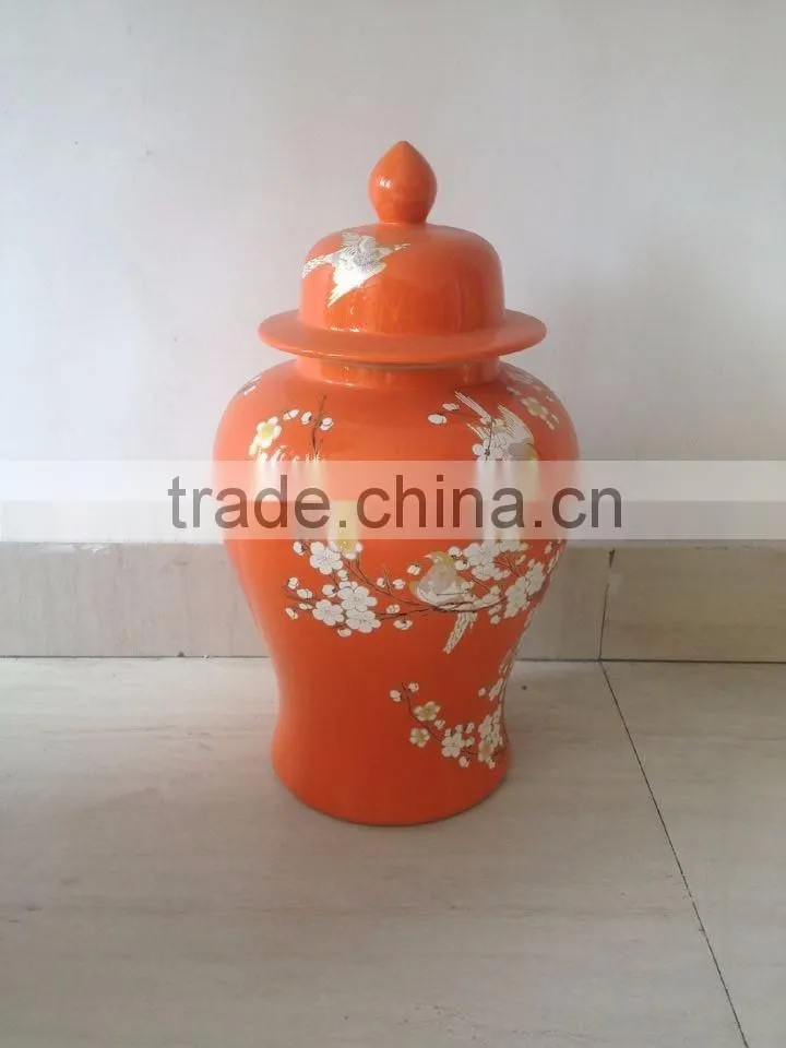 High quality ceramic rice container for kitchen
