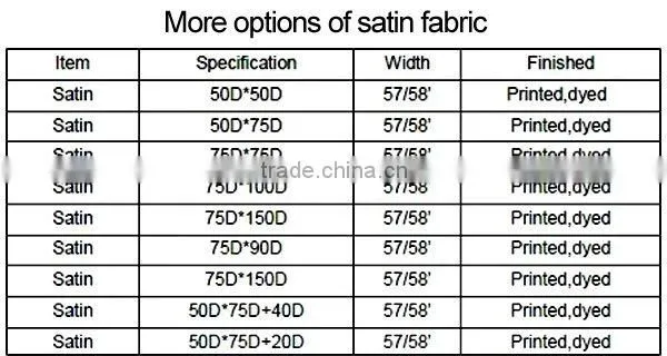 Mulinsen Textile Polyester Printed Satin Fabric For Satin Panties