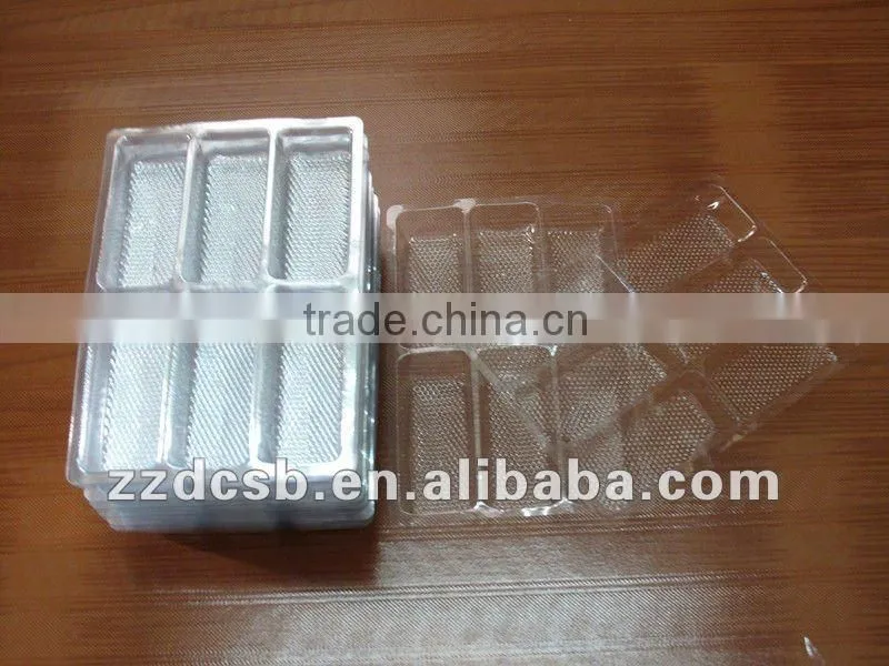 pvc plastic food tray packaging tray