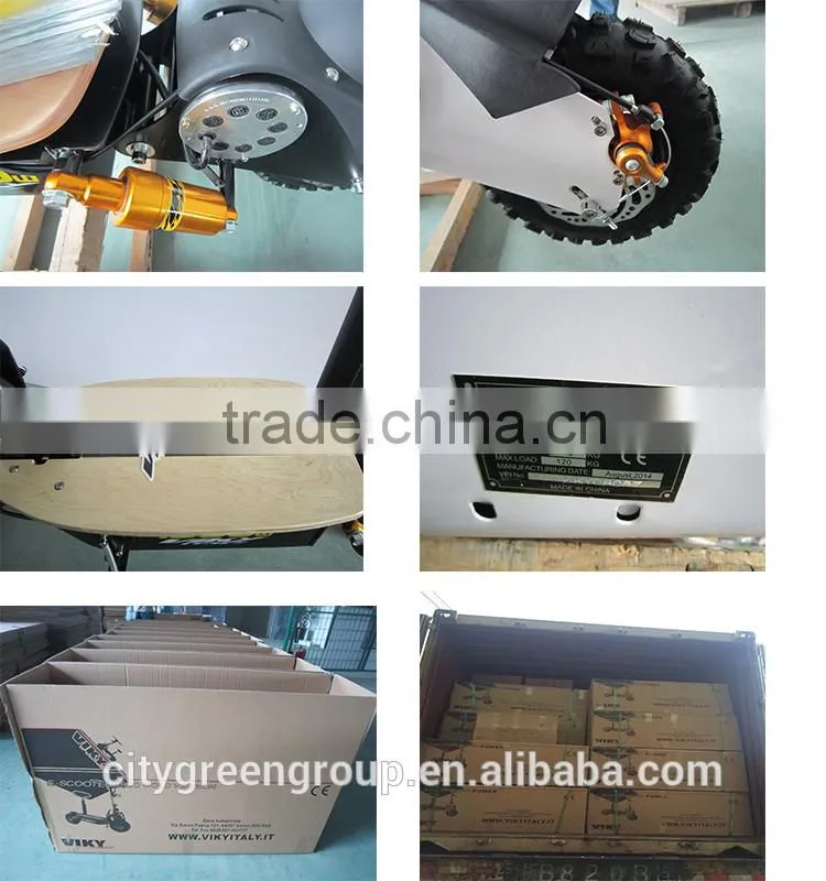 36V 800W electric scooter Green 01