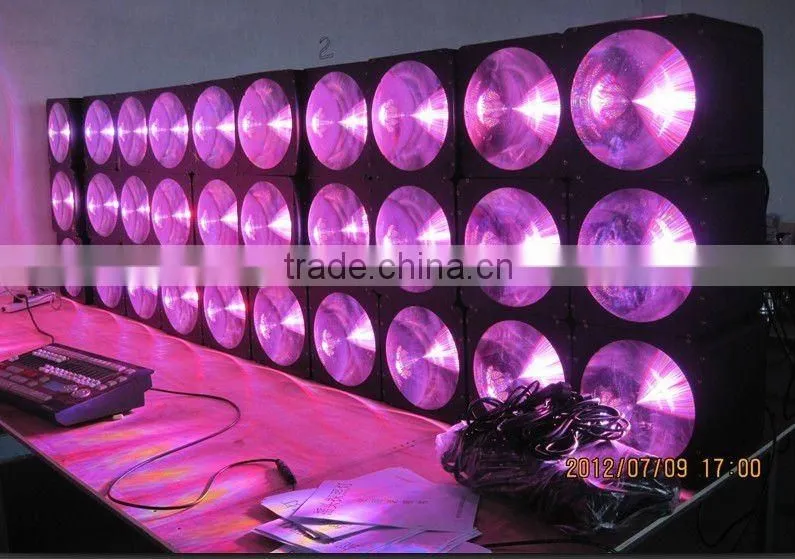 seven heads stage led lighting