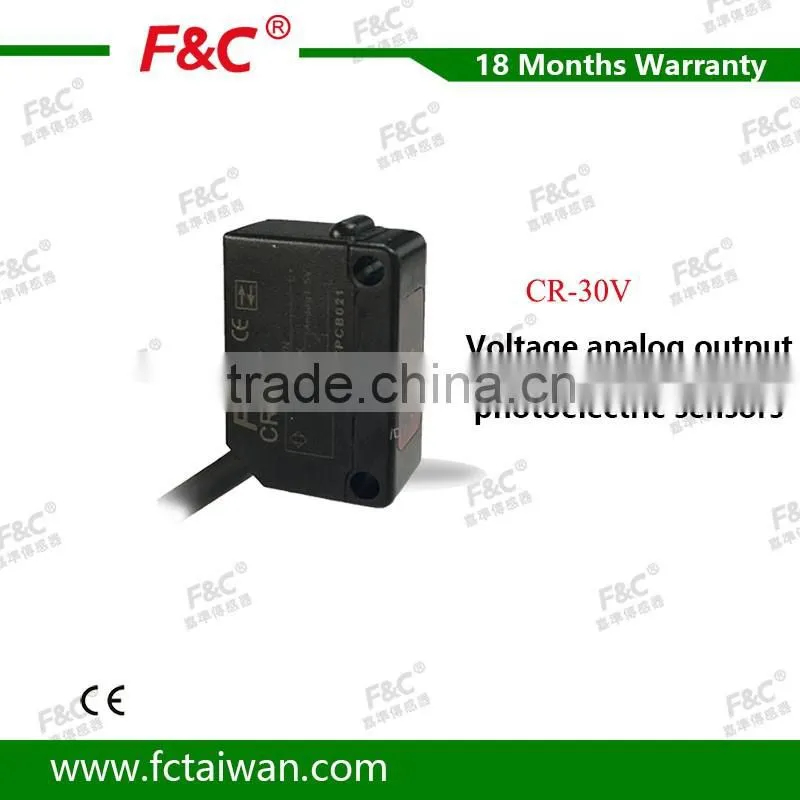 High quality F&C CR series photoelectric sensors CR-30V IP66 sensor switches