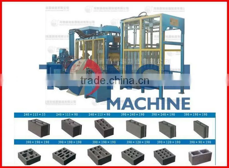 tongli brand different kinds of making machine concrete block used