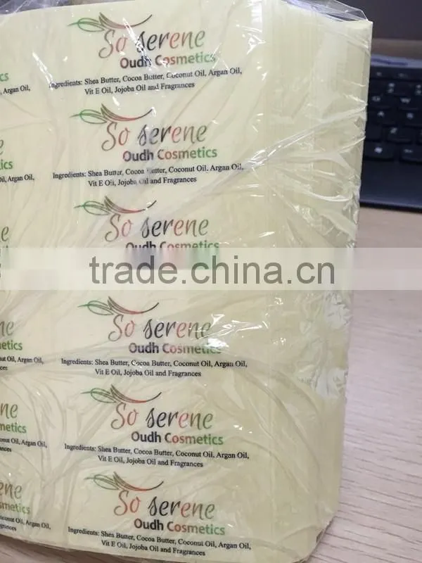 premium sticker label wholesale price printed