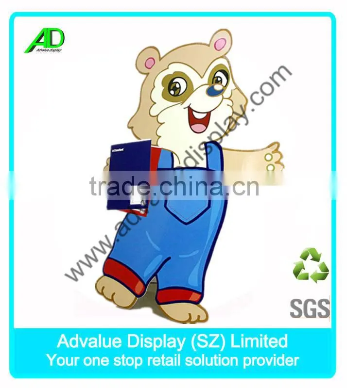 4C Printing POP Folding Corrugated Cardboard Display