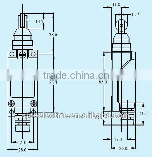 SC8122 limit switch