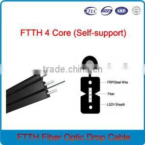 2016 hot new 1 core ftth fiber optic cable price