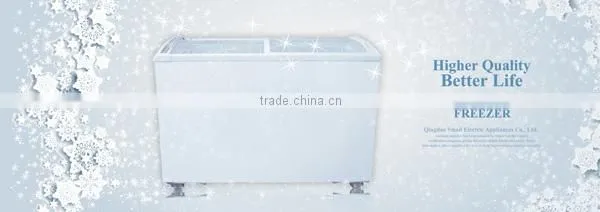 top open ice cream deep freezer household chest freezer