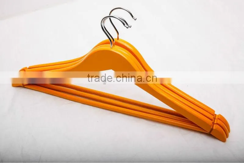 Colorful Wooden suit hanger