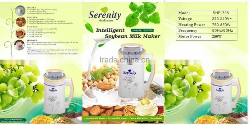 10% Of Soya Milk Maker