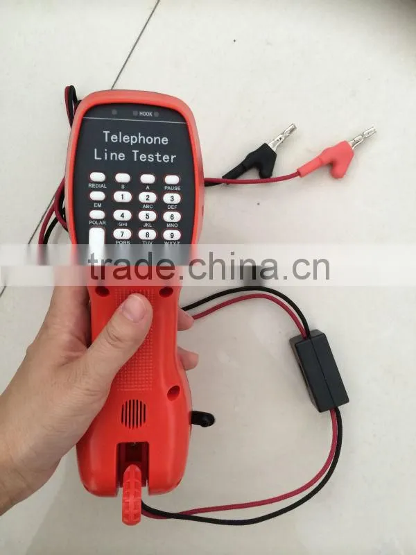 ST230D HOT handheld telephone line tester with basic function (butt set/lineman tester)