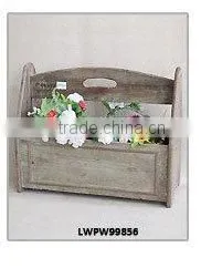 vintage old aged small handmade antique wooden basket