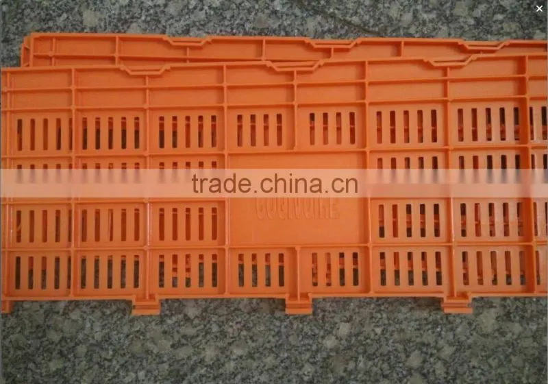 plastic turnover folding plastic egg crates