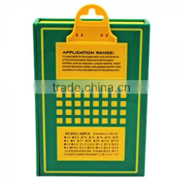 BEST-8921 38 In 1 Precision Screwdriver Set Repair Phone