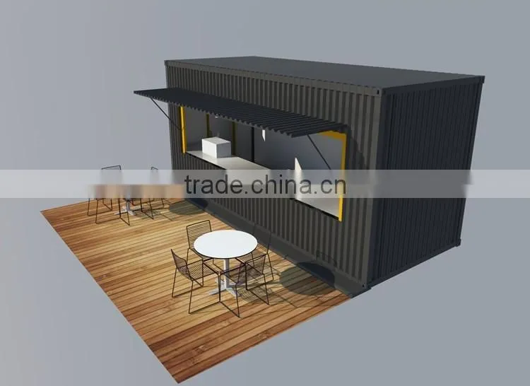 New Creative Containers Mobile Shops Selling Food Book Coffee Beer Soft Drinks Container Shop
