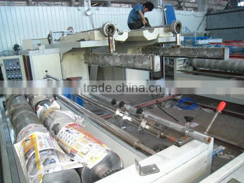 3000mm three layer pe bubble packing machine plant