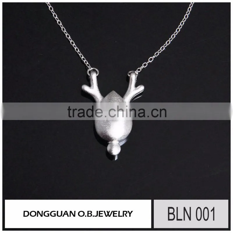 2016 The newest necklace for girls/Fashionable silver pendant necklace