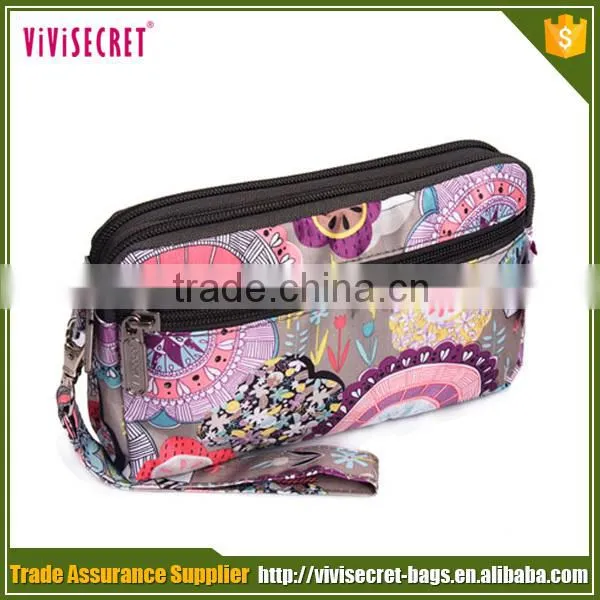 Vivisecret Guangzhou factory sublimation custom nylon women wallet