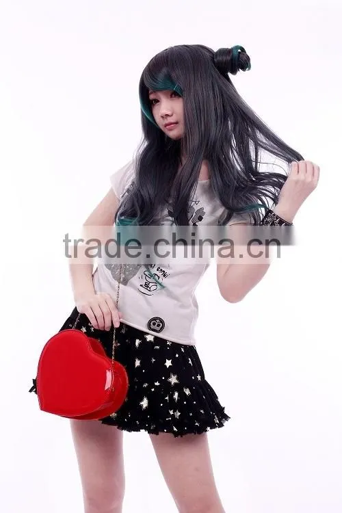 Wholesale pretty zipper synthetic full lace wigs