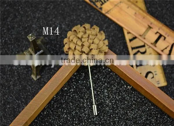 mens big flower lapel pin needle pin lapel LAP005