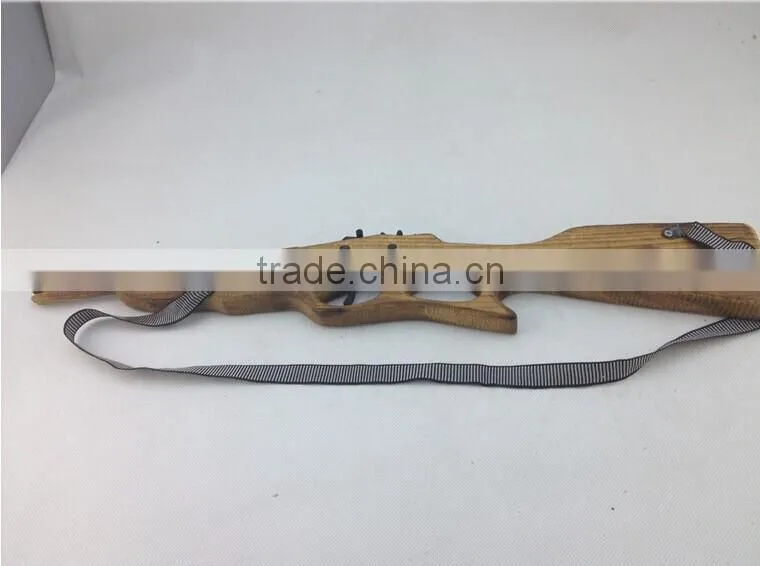 handmade rubber band gun handmade cool and simple wooden gun like real