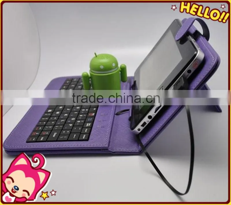 Factory price shock proof kids 7" tablet case with keyboard