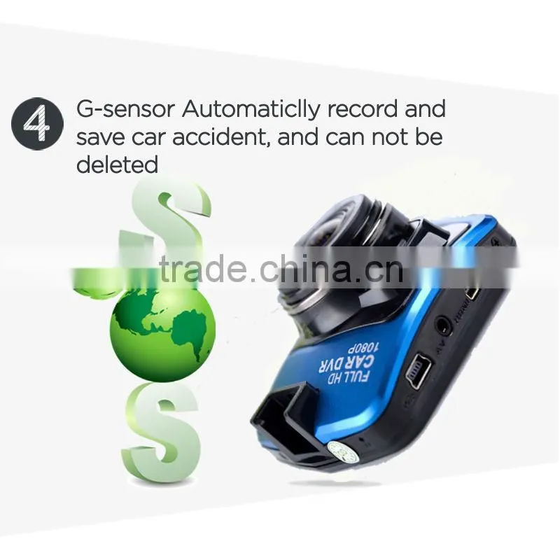 720p 170 wide angle lens car dvr ,car camera,dash cam