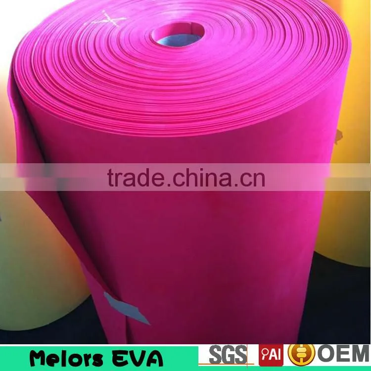 Melors high quality colorful eva foam roll/color metal sheet roll/sheet china manufacturer