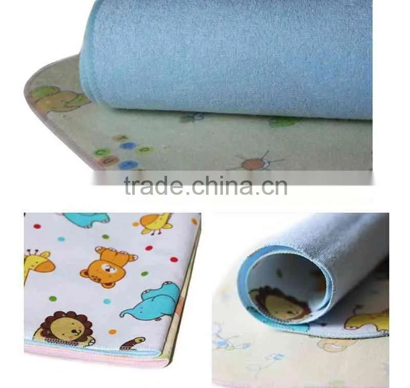 Baby Bamboo Travel Contoured Changing Pad