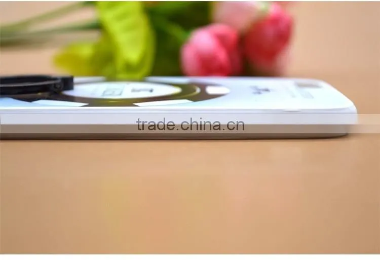 Lovely Wholesale TPU+PC 2-in-1 Material Hybrid Pattern Phone Case Ring Bracbet For iPhone 6s/6s Plus
