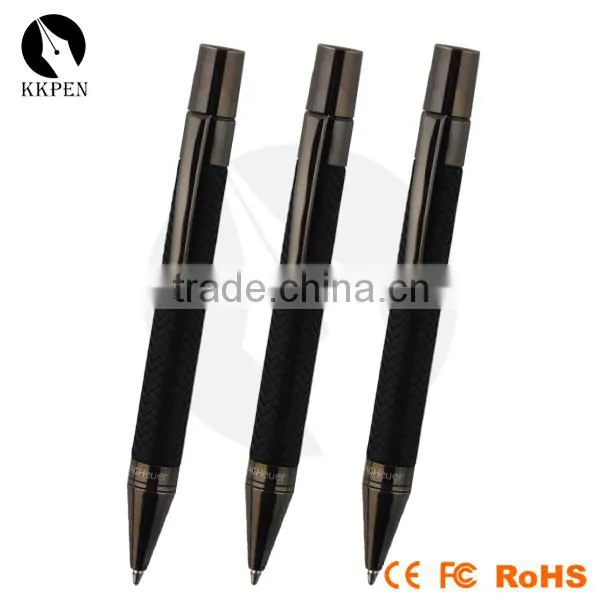 KKPEN marble and metal twist ball pen for promotional gift