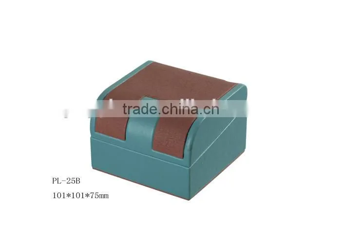 New Arrival Black Leather Jewelry Box