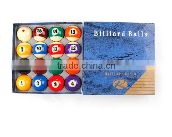 57.2mm High quality Resin Blue box 3A Pool ball/ Factory promotion