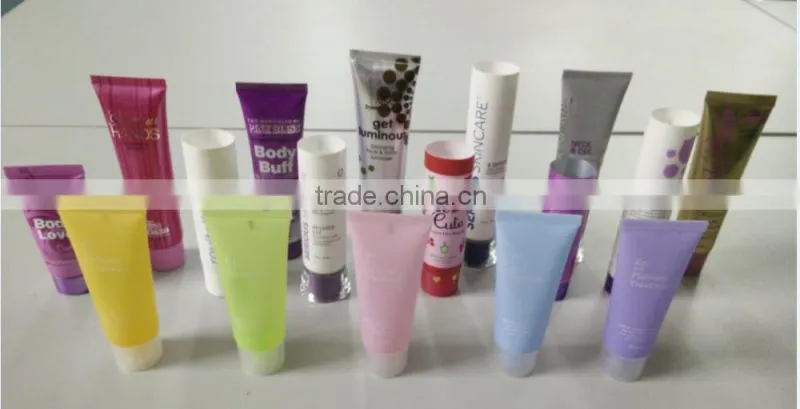 Whole sale special D30 colorful shampoo body lotion cosmetic tube packaging