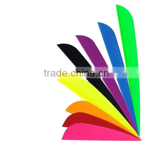 Best Selling Plastic Arrow Vanes Archery Hunting Arrow Fletching Vanes